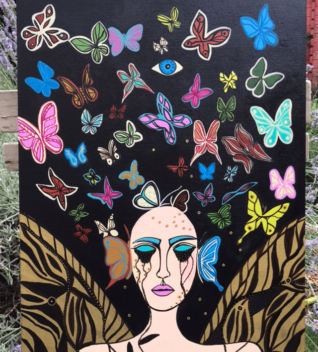 La femme papillon