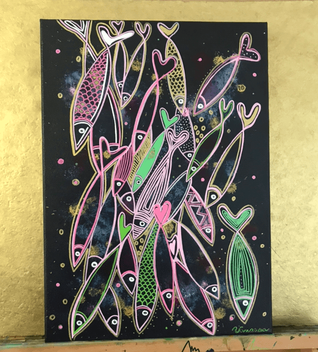 Les sardines de l'espace