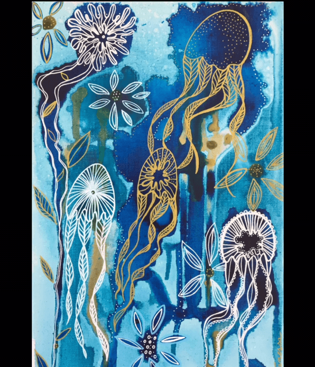 Flowers and Jellyfish
